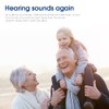 Britzgo Hearing Aids,Noise Cancelling by Digital Chip,Rechargeable Sound Amplifier,40 Hour