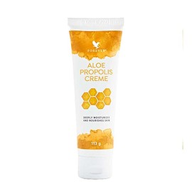 Aloe Vera Propolis Creme Forever Living Unique for Dry and Irritated Skin Bee Propolis Vitamins Camomile Replenishing Oils Excellent Moisturiser
