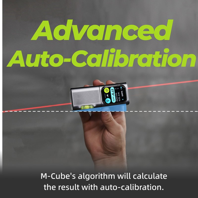HOZO M-Cube Laser Measuring Tool Adaptor 03 Bilateral Laser+,328ft/100m Modular