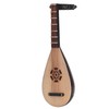 Lute Model Ornaments Simulation Pipa Chinese Guitar Stringed Instrument Decor