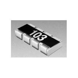 Bourns CAY16-473J4LF 47k Ohm ±5% 62.5mW Power Per Element Isolated 4 Resistor Network/Array ±200ppm/°C 1206 (3216 Metric), Convex, Long Side Terminals New Lot Quantity-2750