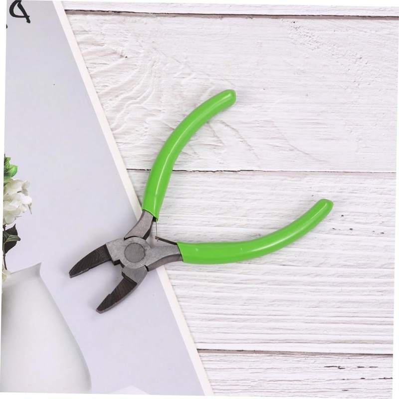 TEHAUX 1 Set DIY Jewelry Pliers with Plastic Handle Durable