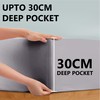 My Home Store Fitted Sheets King Size 100% Egyptian Cotton