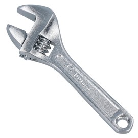 4" (100mm) Adjustable Spanner Wrench Monkey Pipe Wrench Plumbers (0 â€“ 15mm)