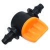 ANPTGHT 1/4“ Drip Irrigation Shut-Off Switch Valve, Plastic Universal Ball