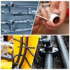sourcing map 1-1/4" Tee Hose Barb Pipe Fitting, 304 Stainless