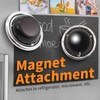 Maelifu Mechanical Kitchen Timer, Planet Stainless Steel Magnetic Timer Wind