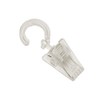 GARDINIA Hooks with Clip for Curtain Rings Diameter 28 mm,