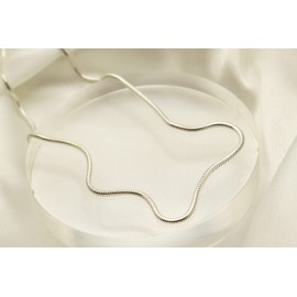 PORI JEWELERS 925 Sterling Silver 2MM or 2.5MM Round Flexible Snake Chain Necklace - Sizes 16-30" available, 16, Metal, n