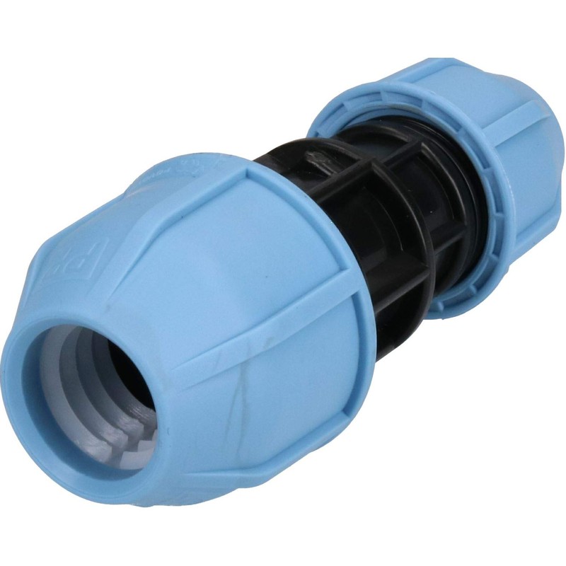 25 x 20mm MDPE Reducing Coupler Pipe Union Cold Water