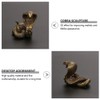 Toddmomy Brass Cobra Snake Statue Cobra Snake Sculpture Cobra Figurine