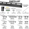 No Stud TV Wall Mount for 32-75 Inch TVs, Drywall