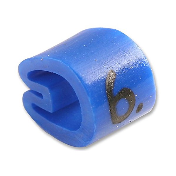 Cable Marker, Z13 6 BLU | Cable Management Wire Markers