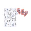 Blossom Branches Geometric Lines Nail Sticker Flower Branch Leaf Nail