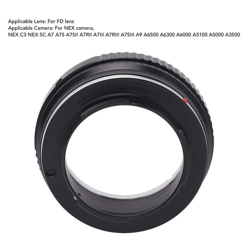 Lens Mount Adapter FD to NEX Manual Focus FD Lens