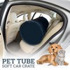 Pet Travel Tube Car Crate Kennel, Pet Containment Barrier Mesh