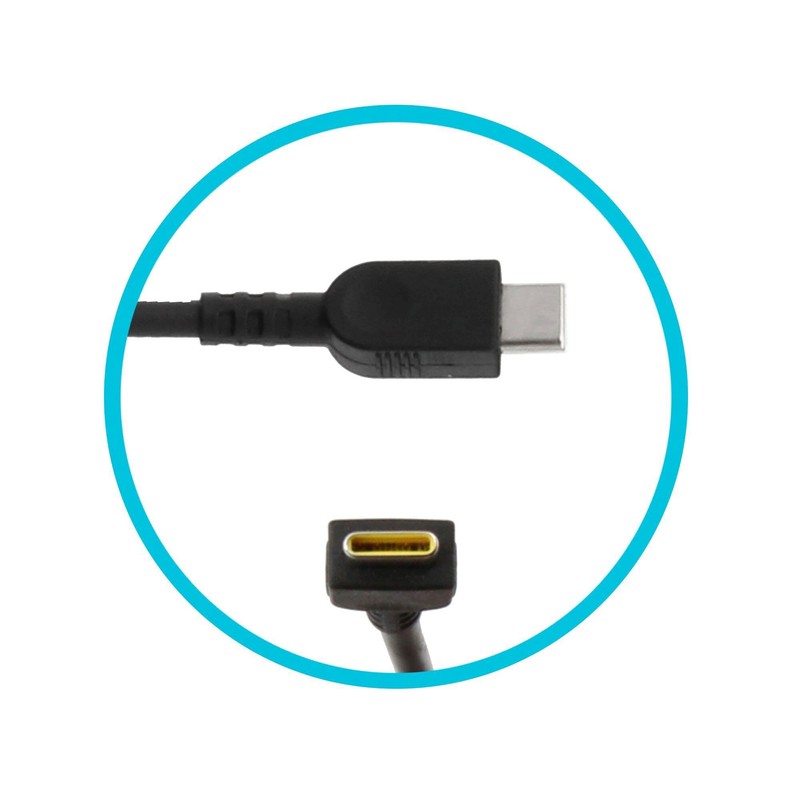 Lenovo 5A10W86318 Original USB-C Power Supply 65.0 Watt Rounded Design