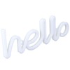 LED Neon Sign Hello Letters Neon Light Wall Decor for