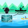 2Pcs Air Valve Inflatable Kayak Screw Air Valve Black Spiral