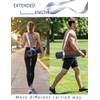 Yoga Mat Strap with Carabiner Clip, Adjustable Carrier for Yoga
