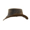 Black Jungle Kimbolton Leather Western Hat Australia Cowboy Hat, tan