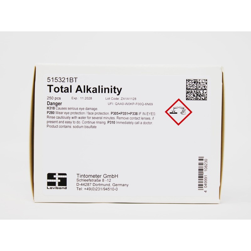 Lovibond Total Alkalinity Count Tablets for pools, spa, hot tubs