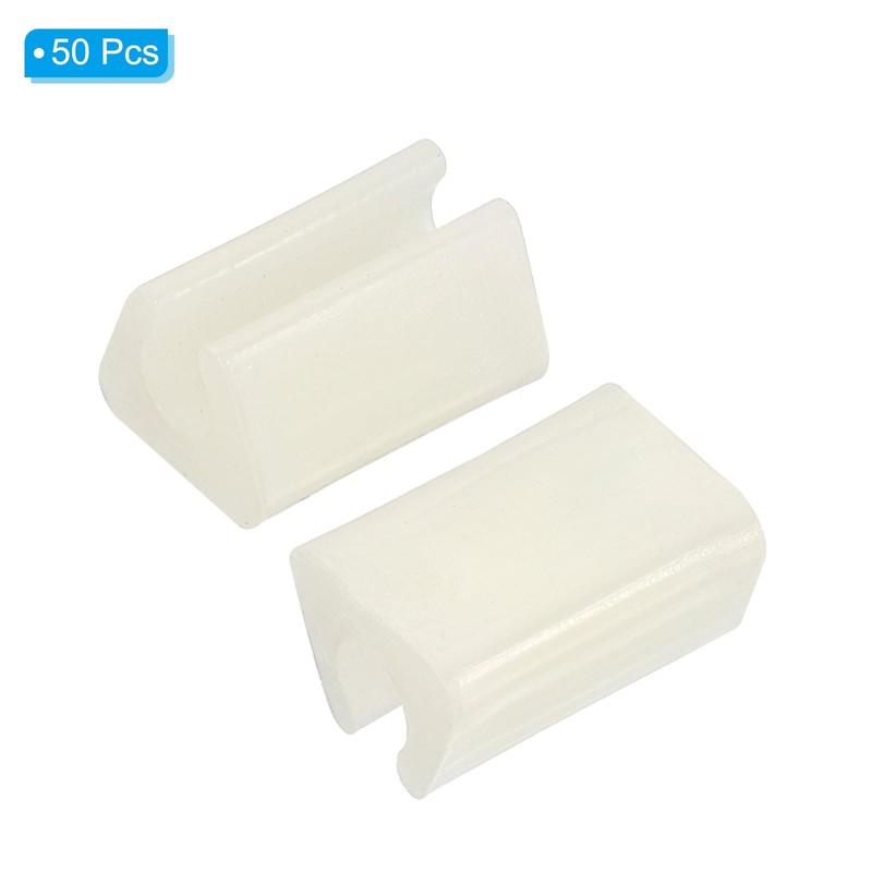 PATIKIL Kitchen Sink Rack Feet, 50 Pack 4mm ID Plastic