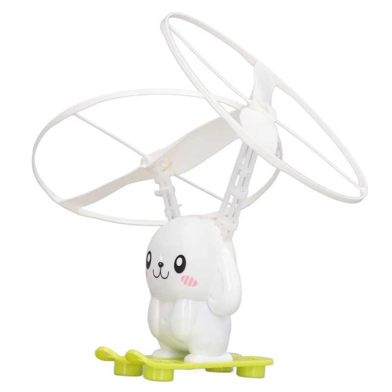 Bubble Blowing Helicopter Toy USB Rechargeable Automatic Induction Bubble Flying