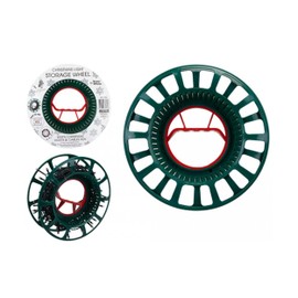 PMS Christmas string lights storage wheel - christmas light holder - wind up reel - cable storage organiser - christmas string lights reel- tangle free tree light cradle.