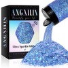 ANGXILIN Holographic Chunky Glitter, 190g/6.7oz Chunky and Fine Mixed Craft