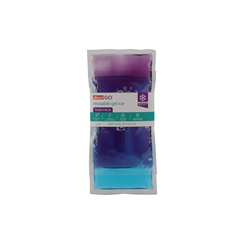 Décor Go Reusable Gel Ice Twin Pack