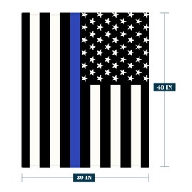 Neatee Living Patriotic Throw Blanket Baby Small 4th of July Memorial Day Fourth of July American Flag Blanket for Swaddle Toddler Pet Veteran Day Stars and Stripes Red White Blue Blanket 30x40