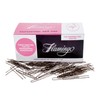 Flamingo Hair Pins 1-3/4" (Brown)