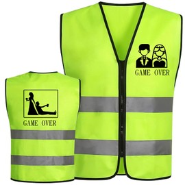 JGA Costume and High Visibility Vest for Stag Night - Accessories for Men - Gift Ideas