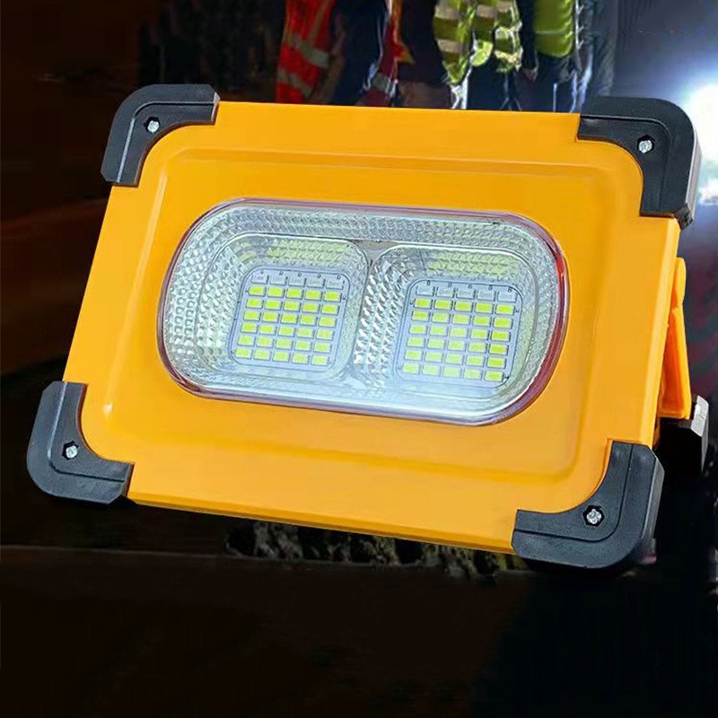 LED Portable Solar Lamp Fast Charging Rechargeable Light with Rotatable