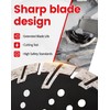 7" Granite Saw Blade Diamond Turbo Blade with Coolling Holes