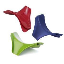 Soup Funnel Kitchen Universal Funnel Round Edge Deflector Mouthpiece for Kitchen Pots Pans Leak-proof Tools Kitchen Accessories Food Safe Dishwasher Safe for Pot Gadgets