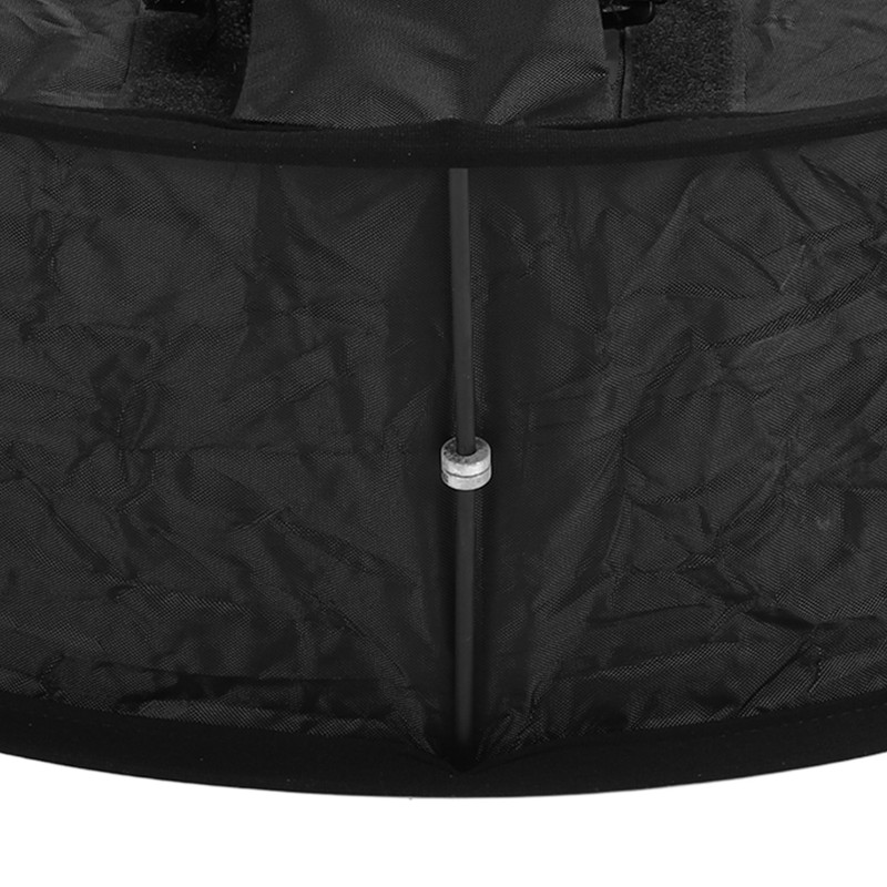 Ring Flash Softbox 17in Flash Diffuser Foldable Portable with Carrying