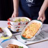 Bicuzat 8 x 5 Inch Ceramic Oven to Table Bakeware