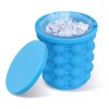 Ice Cube Molde Silicona Hielera Hacer Cubos De Hielo Ice