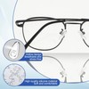 25 Pairs Silicone Eyeglass Nose Pads Kit – Anti-Slip Hypoallergenic