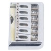 Hardtail Bridge with Saddles Metal 6 String Fixed Replacement for