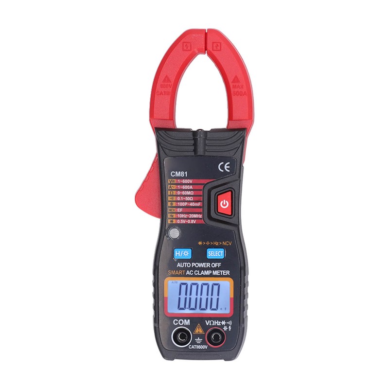 Digital Clamp Meter Multifunctional AC DC Ammeter Smart Auto Ranging