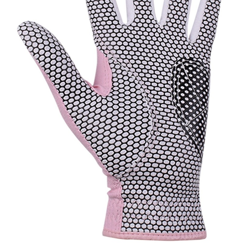 GH - Guantes de golf de piel para mujer, un
