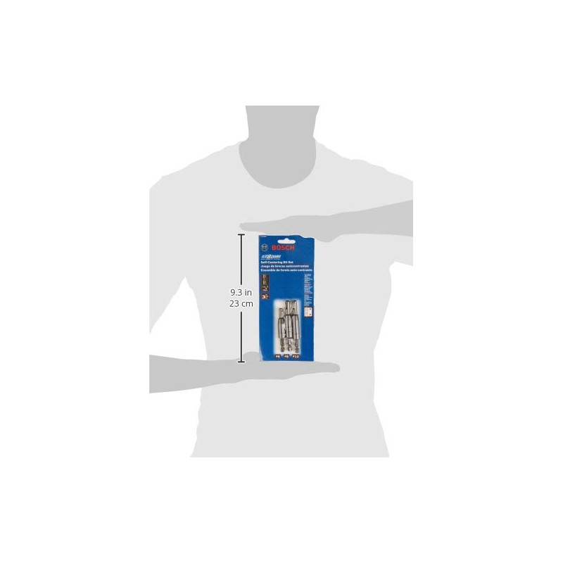 BOSCH Bosch CC2430 Clic-Change 1/4 in. Self-Centering Drill Bit Assortment