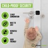 Child Proof Refrigerator Lock – Keyless Combination, Easy Install -