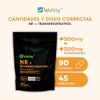 Wellthy Tranresveratrol Caps Nicotinamide Riboside Resveratrol Alta Biodisponibilidad 1000mg Por