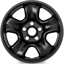 Paanlok 4-Pack 16 Wheel Skins Hubcaps for Honda CR-V 2012-2016 | OEM Steel Wheel Replacement Covers | Snap-On ABS PC Anti-Rust Rim Protector | Factory Fit Only (Gloss Black)