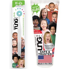 Raspador de lengua para niños Peak Essentials TUNG Kids – Elimina el mal aliento