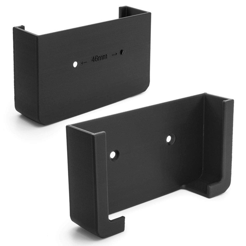 MOBILEFOX Wall Mount Router Holder Black for Netgear Nighthawk M1
